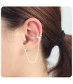 Butterfly Chained Ear Cuff EC1C-03